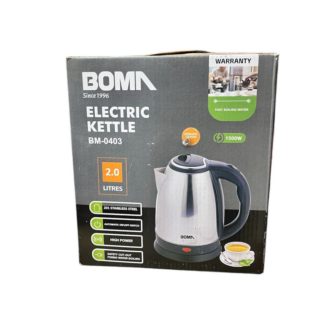 JARRA ELECTRICA HERVIDORA DE ACERO COSMOS,KALPANA 2L