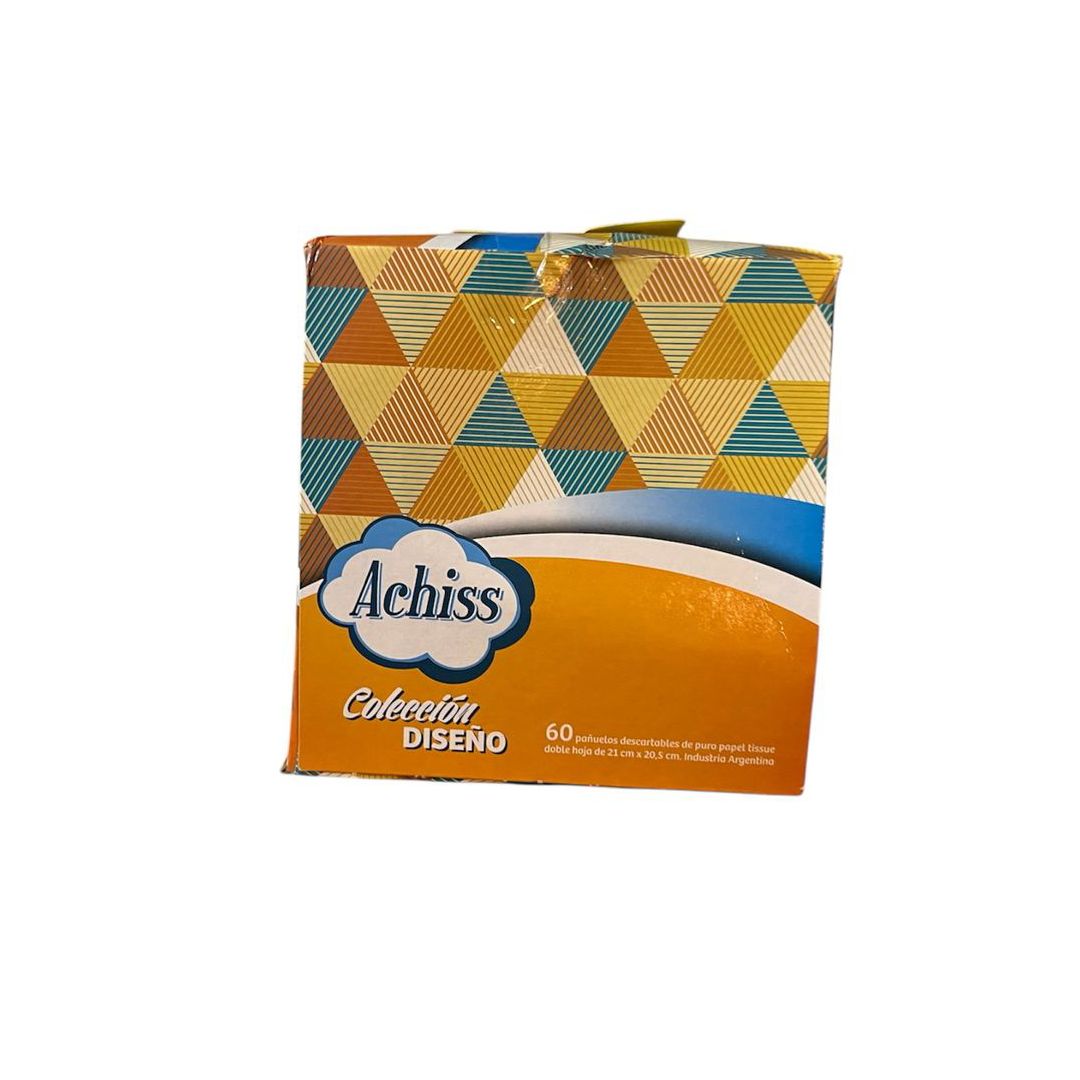 PAÑUELITOS DESC EN CAJA X60 ACHISS FARMASOFT