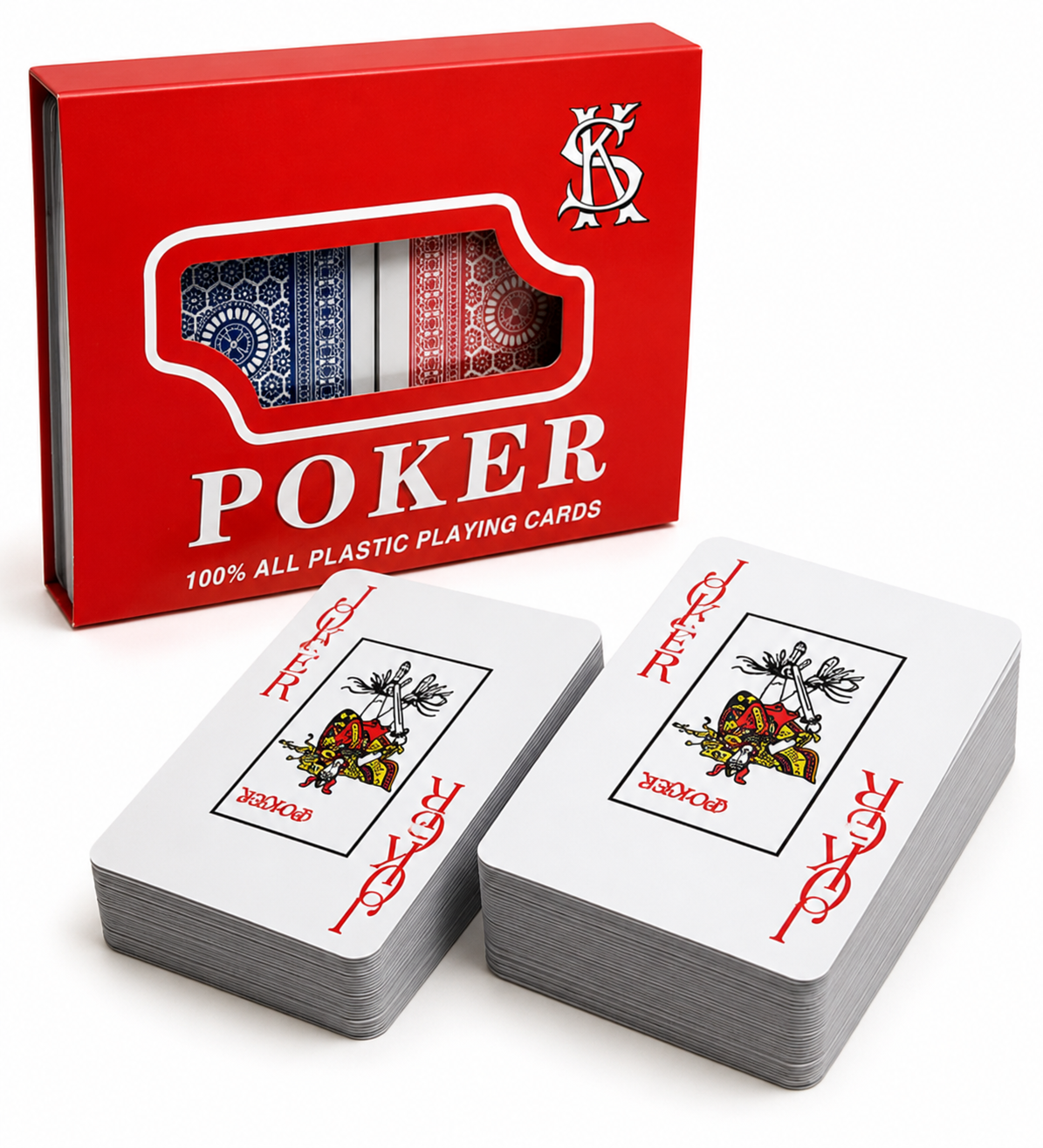 JUEGO DE NAIPES MEROYAL POKER X2